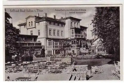 51036 Ak Solbad Bad Sulza in Thüringen Schloß Sonnenstein 1943