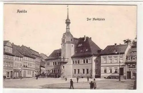 55425 Ak Apolda der Marktplatz um 1910