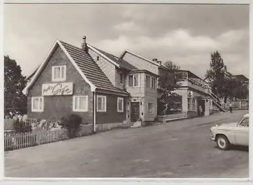 11886 Ak Waffenrod-Hinterrod Thüringen Park-Café 1972