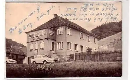 41123 Ak Schleusinger-Neundorf Haus Steinbergsblick1965