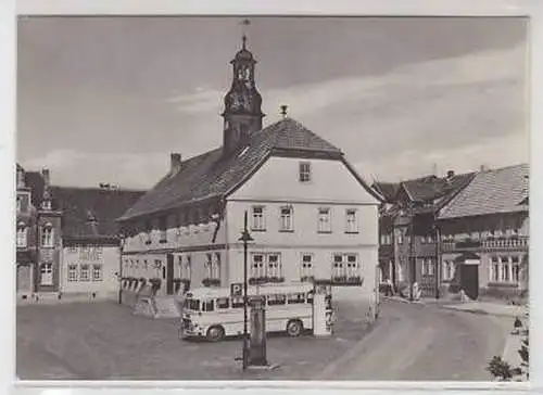 08304 Ak Schlotheim Thüringen Rathaus 1967