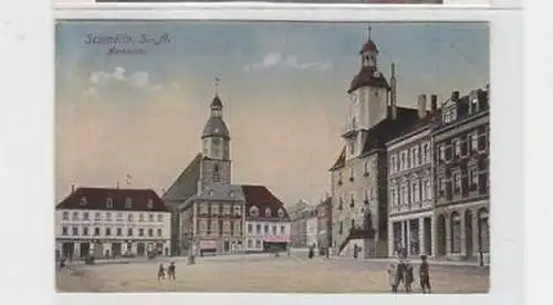 36811 Ak Schmölln S.-A. Marktplatz 1925