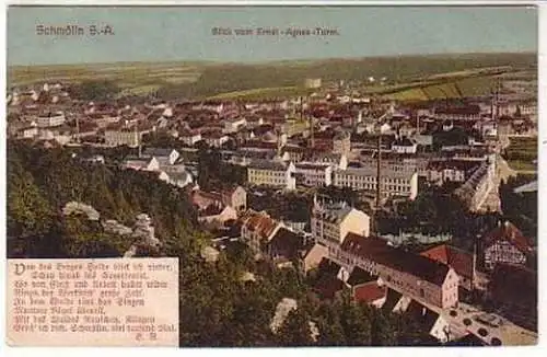 36786 Ak Schmölln Blick vom Ernst-Agnes-Turm um 1910