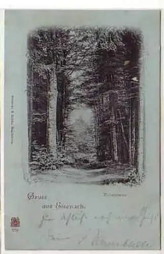 40307 Ak Gruß aus Eisenach Hohesonne 1898