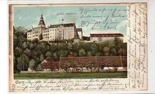 39193 Ak Gera Schloss Osterstein 1906