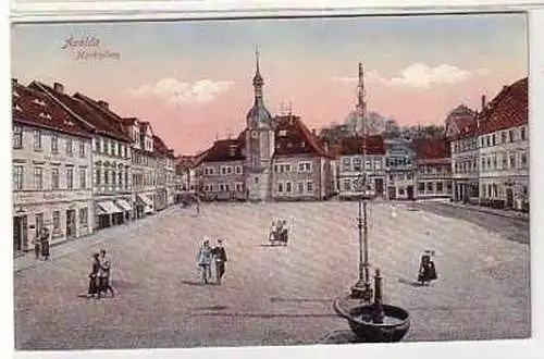 41580 Ak Apolda Marktplatz um 1910