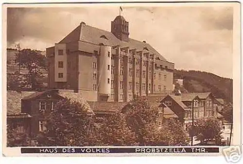 16063 Ak Probstzella Thür. Haus des Volkes um 1940