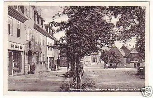 18359 Ak Blankenhain Thüringen Gasthaus zur Krone 1959