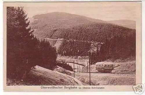 17439 Ak Oberweißbacher Bergbahn Schwarzatal um 1930