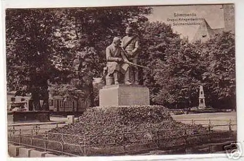 17262 Ak Sömmerda Dreyse Kriegerdenkmal 1916