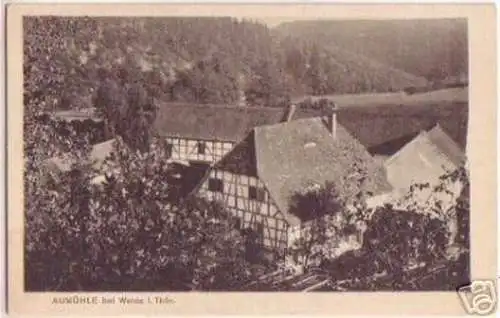 16084 Ak Aumühle bei Weida in Thüringen um 1930