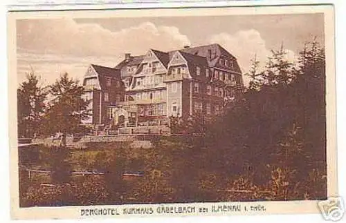 05616 Ak Berghotel Kurhaus Gabelbach bei Ilmenau um1930