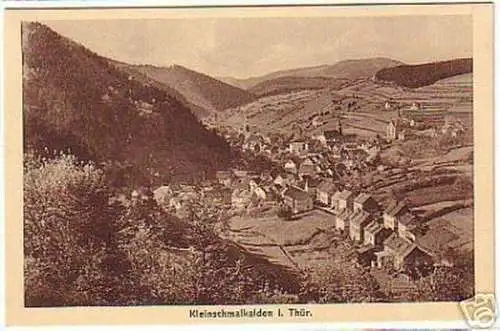 16163 Ak Kleinschmalkalden Thür. Totalansicht um 1920