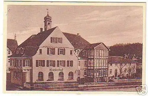 15019 Ak Georgenthal Thüringen der Klosterhof 1927