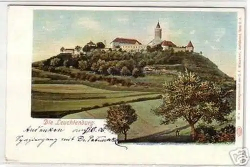 09808 Ak Die Leuchtenburg in Thüringen um 1900