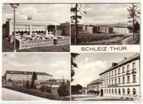 12807 Mehrbild Ak Schleiz in Thüringen 1977