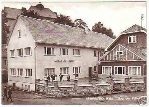 11815 Ak Altenfeld Thüringen "Haus des Volkes" 1978