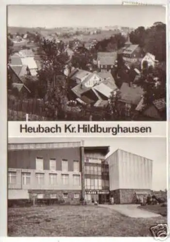 12791 Mehrbild Ak Heubach Kreis Hildburghausen 1979