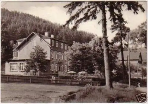 11882 Ak Manebach Thüringen Hotel Moosbach 1966