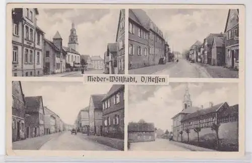 91186 Mehrbild Ak Nieder Wöllstadt Oberhessen Ortsansichten um 1940