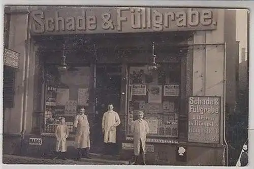 55566 Foto Ak Höchst am Main Geschäft Schade & Füllgrabe um 1920