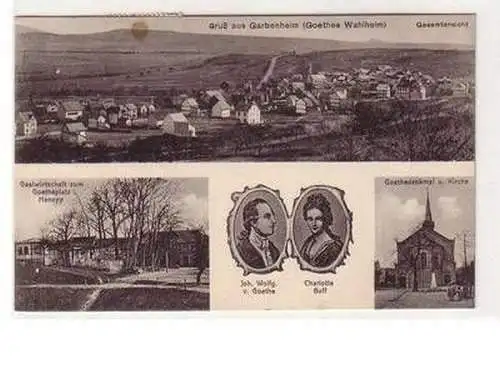 47570 Mehrbild Ak Gruß aus Garbenheim (Goethes Wahlheim) 1932