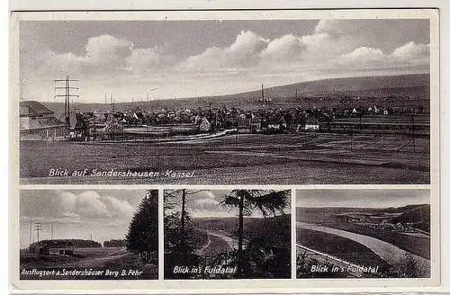 45128 Mehrbild-Ak Sandershausen-Kassel 1935