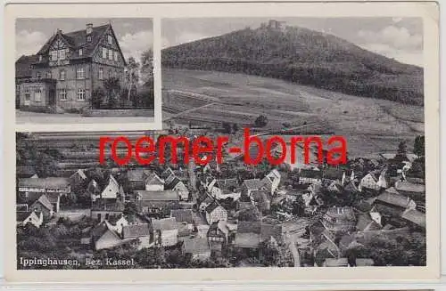 80966 Ak Ippinghausen Bezirk Kassel Gasthaus und Pension Pfeifferling um 1940