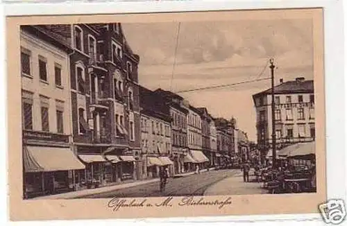 34380 Ak Offenbach a.M. Biebererstraße um 1920