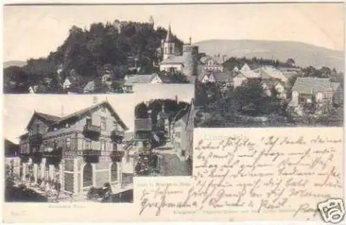 25085 Mehrbild Ak Lindenfels in Hessen 1902