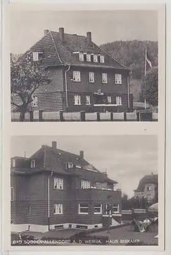 48279 Mehrbild Ak Bad Sooden Allendorf a.d. Werra Haus Biskamp 1932