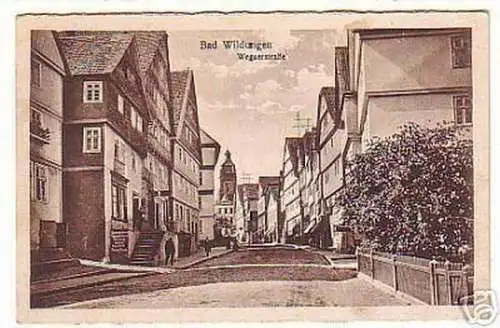 03545 Ak Bad Wildungen Wegaerstrasse 1921