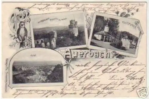 19583 Mehrbild Ak Gruß aus Auerbach in Hessen 1898