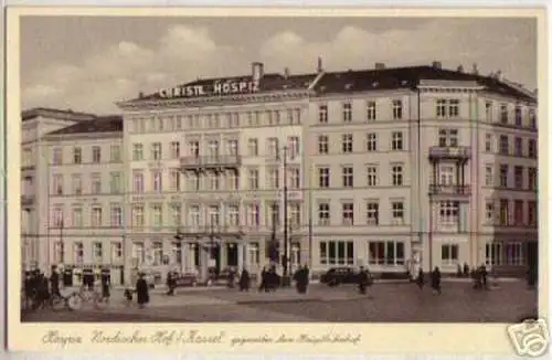 10468 Ak Kassel Hospiz Nordischer Hof um 1940