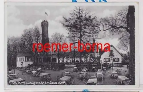 85178 Foto Ak Gaststätte Ludwigshöhe bei Darmstadt 1940