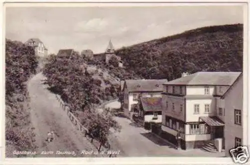 20611 Ak Rod a.d. Weil Gasthaus zum Taunus um 1930