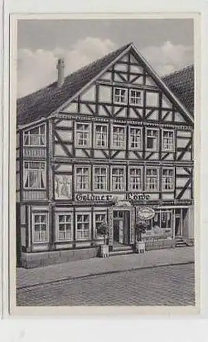 37841 Ak Hersfeld Gasthaus goldener Löwe um 1940