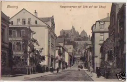 15523 Feldpost Ak Marburg Kasernenstraße 1914