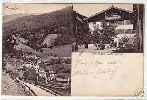 17615 Mehrbild Ak Mühlthal Gasthaus Übergänger 1938