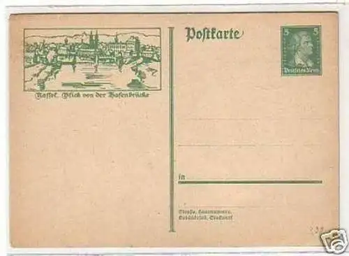 25364 Ganzsachen-Postkarte Kassel um 1930