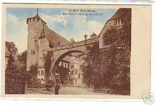 04503 Ak Schloß Fürstenau Steinbach im Odenwald 1920