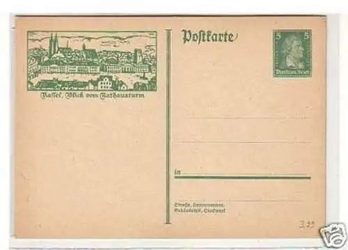 30083 Ganzsachen-Postkarte Kassel um 1930