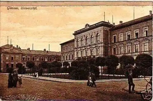 25143 Feldpost Ak Giessen Universität 1917