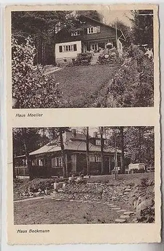 42692 Ak Wilhelmshausen Privat Pension Haus Möller und Beckmann 1938