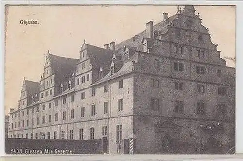 27181 Ak Giessen alte Kaserne 1919