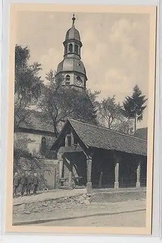 58153 Ak Lützellinden Kirche um 1930