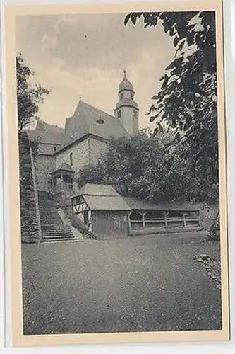 53772 Ak Hohensolms Kirche um 1930