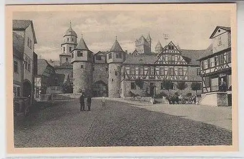 58150 Ak Braunfels Marktplatz um 1930