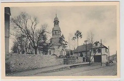 61986 Ak Hörnsheim Kirche um 1930