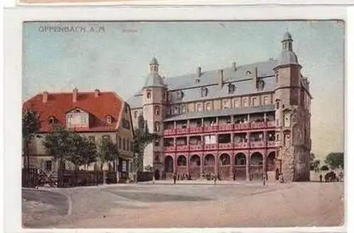 14781 Ak Offenbach am Main Schloss um 1910